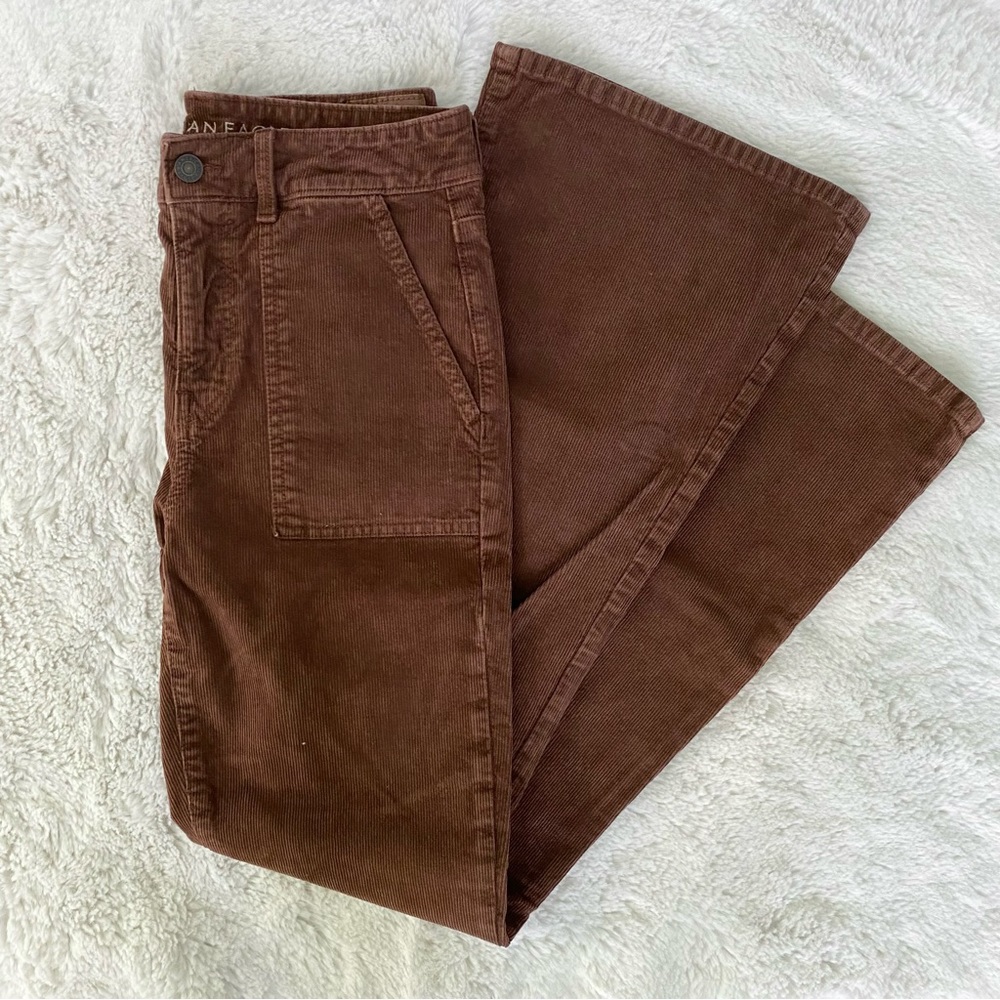 Corduroy Flared Pants